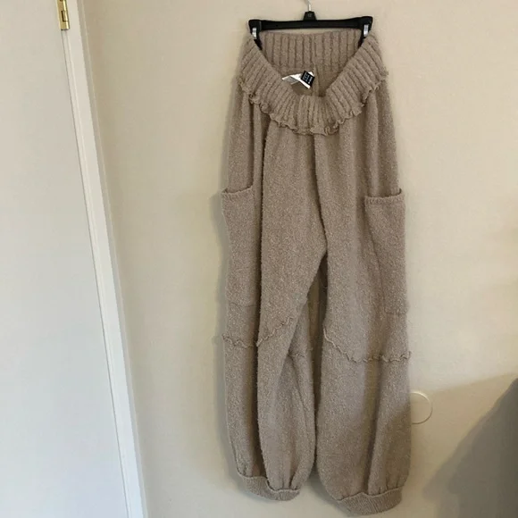 SHIEN BOHO SWEATER PANTS - Picture 1 of 6